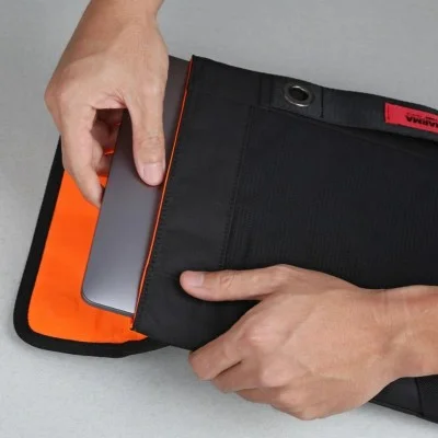 Laptop Bag-Fits Apple 13inch Laptop-Tablet-Apple Pencil Slot - Black